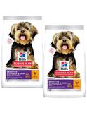 Science Sensitive & Skin für Kleine Hunde 2 x 1,5 kg