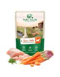 Traditionell Gans und Huhn Nassfutter 12 x 100 g