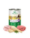 Traditionell Kaninchen und Kalb Nassfutter 12 x 400 g