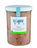 Bio Hundefutter Rind, Nudeln, Karotten 6 x 400 g