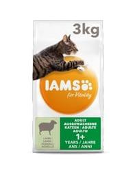 For Vitality Ausgewachsene Katzen mit Lamm Trockenfutter Katze 3 kg