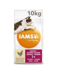 For Vitality Ältere Katzen mit Frischem Huhn 10 kg