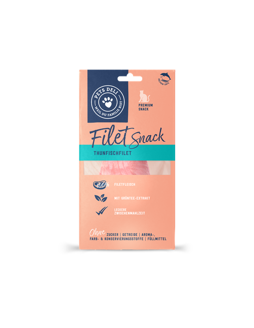 Filetsnack Thunfischfilet - im Eigenen Saft 25 g