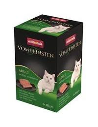 Vom Feinsten Für Kastrierte Katzen Pute p 6 x 100 g