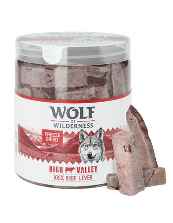 Wolf of Wilderness Raw Snacks (Gefriergetrocknet) - Rinderleber