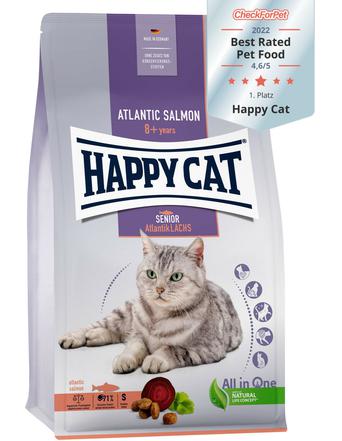 Happy Cat Senior Atlantik-Lachs