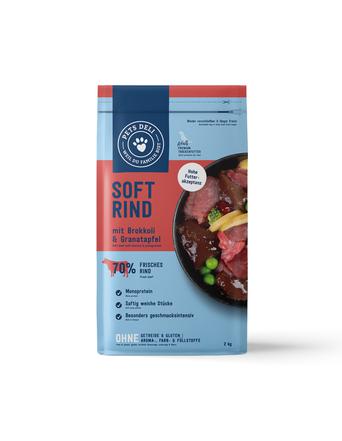 Pets Deli Soft Rind mit Brokkoli & Granatapfel Für Hunde