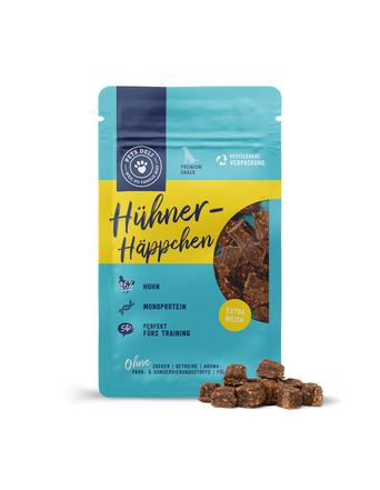 Pets Deli Hühnerhäppchen - Trainingssnack - Getreidefrei, Zuckerfrei