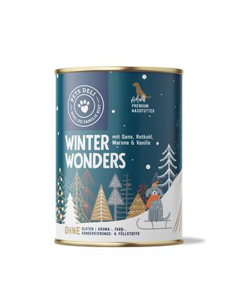 Pets Deli Limited Nassfutter Winter Wonders mit Gans Für Hunde