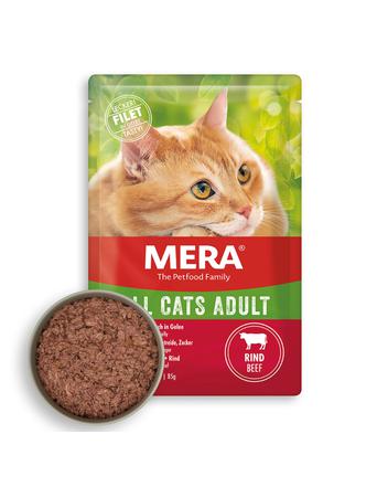 MERA Cats All Cats Adult Rind Nassfutter