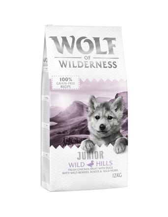 Wolf of Wilderness Junior Wild Hills Ente - Getreidefrei