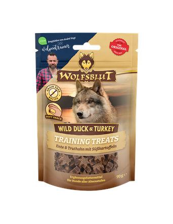 Wolfsblut Wild Duck & Turkey Training Treats Snack