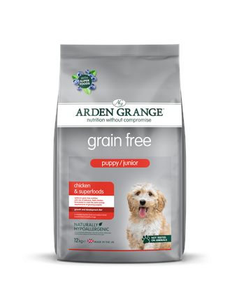 Arden Grange Grain Free Puppy/Junior Huhn & Superfoods