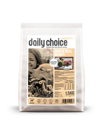 daily choice Sensitiv Ente und Reis mit Erbsen