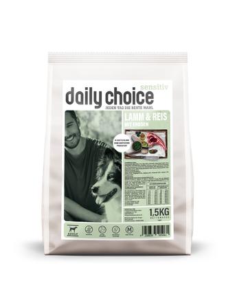 daily choice Sensitiv Lamm und Reis mit Erbsen