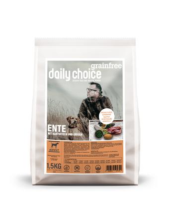 daily choice Grainfree Ente mit Kartoffeln und Erbsen