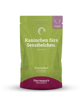 Herrmann's Selection Sensible Kaninchen mit Reisflocken