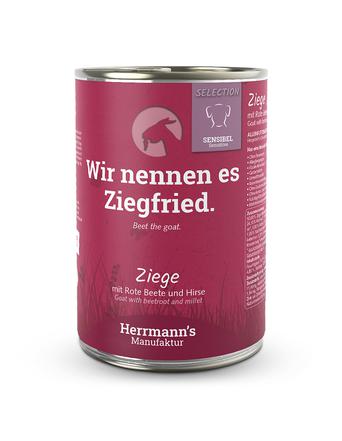 Herrmann's Selection Sensible Ziege mit Rote Beete und Hirse