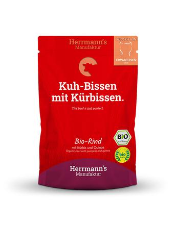 Herrmann's Selection Adult Bio Rind mit Kürbis & Quinoa