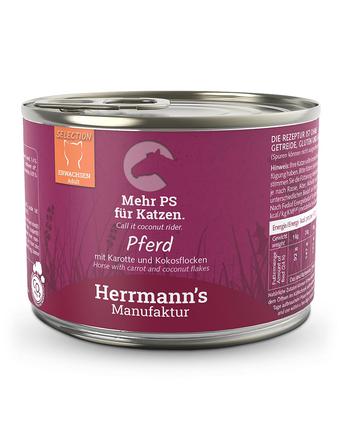 Herrmann's Selection Adult Pferd mit Karotte & Kokosflocken