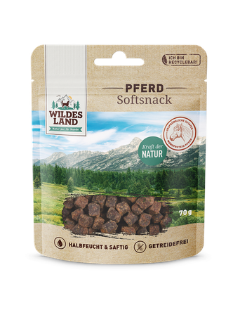 Wildes Land Softsnack Pferd