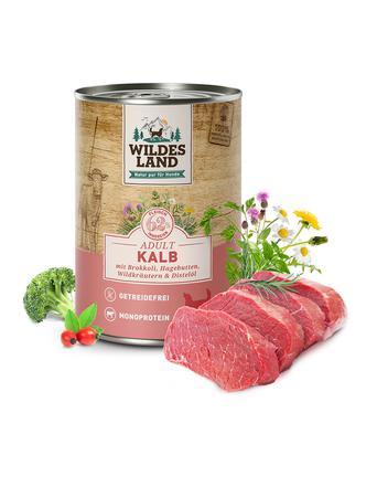 Wildes Land Classic Adult Kalb mit Brokkoli