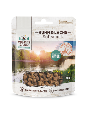 Wildes Land Softsnack Huhn & Lachs