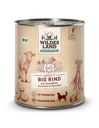 Wildes Land Bio Adult Rind mit Kartoffel & Karotte