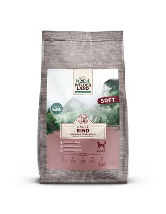 Wildes Land Soft Adult Rind mit Reis und Wildkräutern