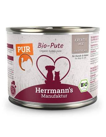 Herrmann's Kreativ-Mix Bio Pute Reinfleisch