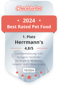 1. Platz Brand 2024 (Hund / Nassfutter)